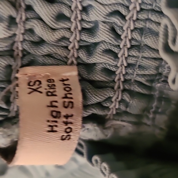 SO BRAND WOMENS JUNIOR SIZE BLUE SOFT SHORTS HIGH RISE SIZE EXTRA SMALL - Picture 12 of 13